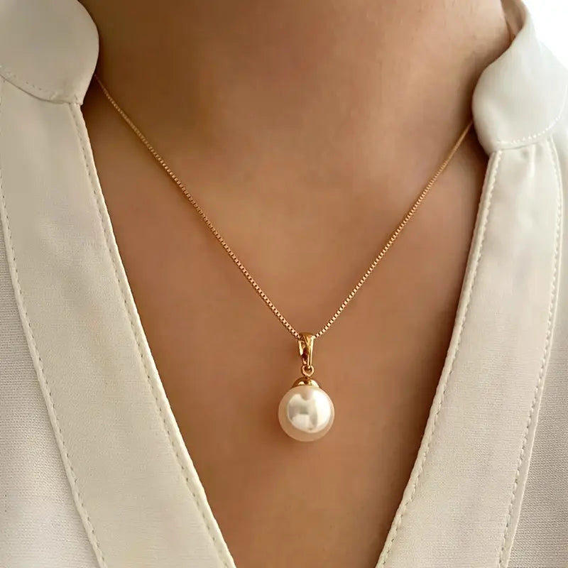 Golden Grace Conjunto de Joyería con Perlas | Oro