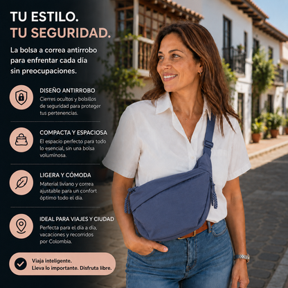 Mara | Bolso de Hombro Azul