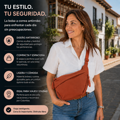 Gioia | Bolso de Hombro Naranja