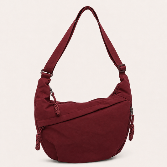Rosa | Bolso de Hombro Vinotinto