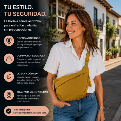 Luce | Bolso de Hombro Ocre