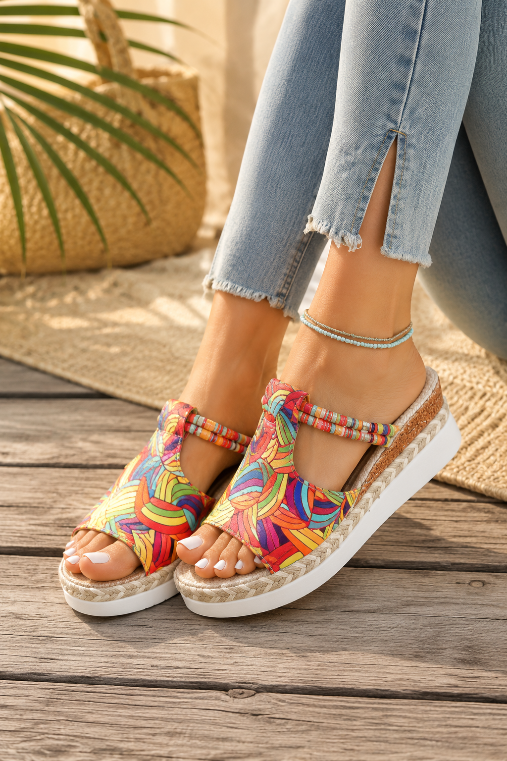 Mira | Sandalias de verano con cuña