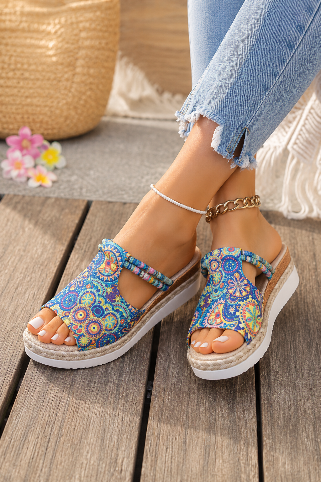 Mira | Sandalias de verano con cuña