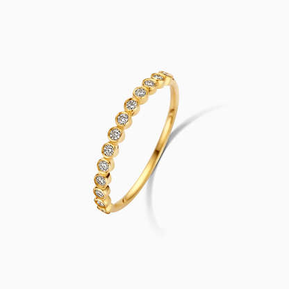 <p>Anillo Burbuja en <strong>oro</strong></p>