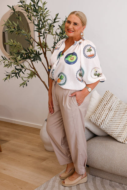 Joy | Elegantes pantalones fluidos con pinzas