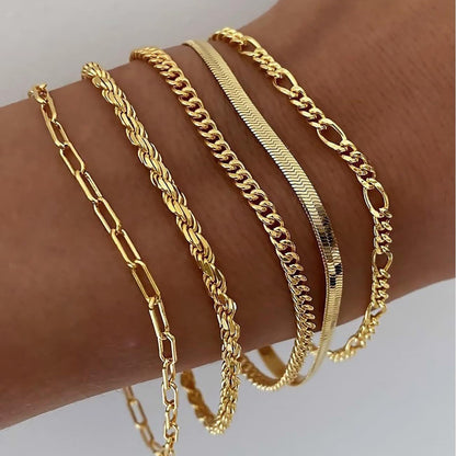 Ellis Renner Conjunto de Pulseras | Oro