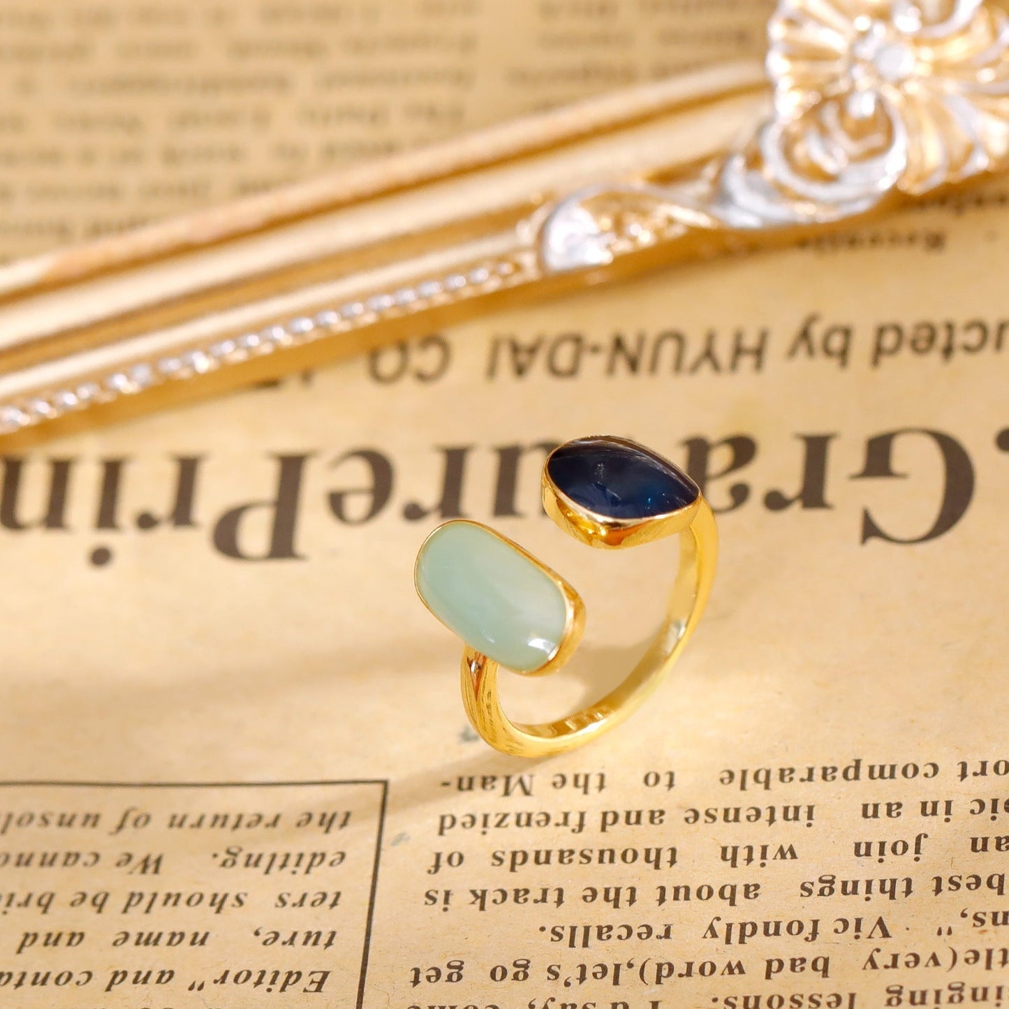 Kaelis Anillo Envolvente Duo | Oro
