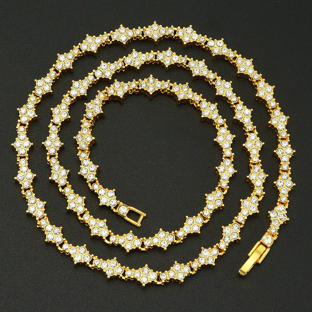 <strong>Collar Tennis Clásico Gronkowy | Oro</strong>