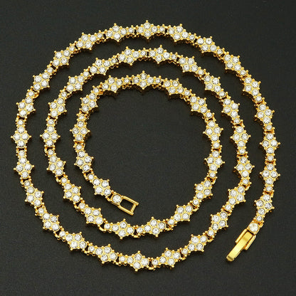 <strong>Collar Tennis Clásico Gronkowy | Oro</strong>