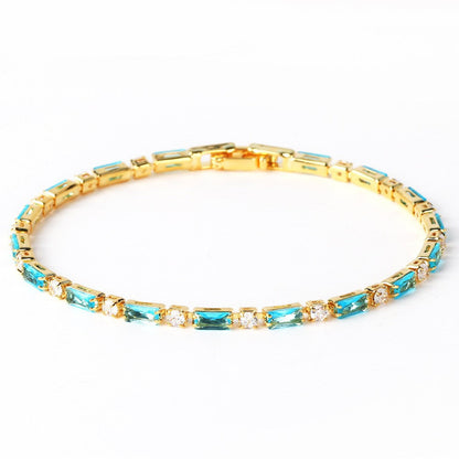 Pulsera con Turquesa Natural | Oro