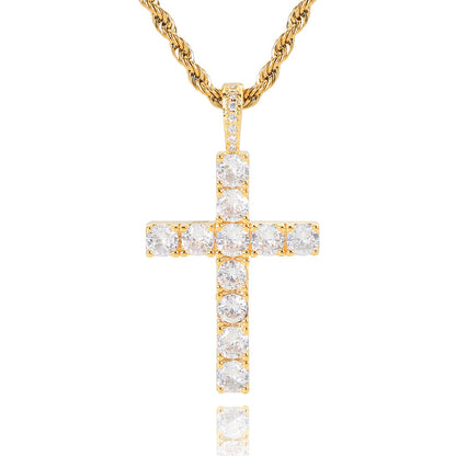 <p>Collar Cruz | Oro</p>