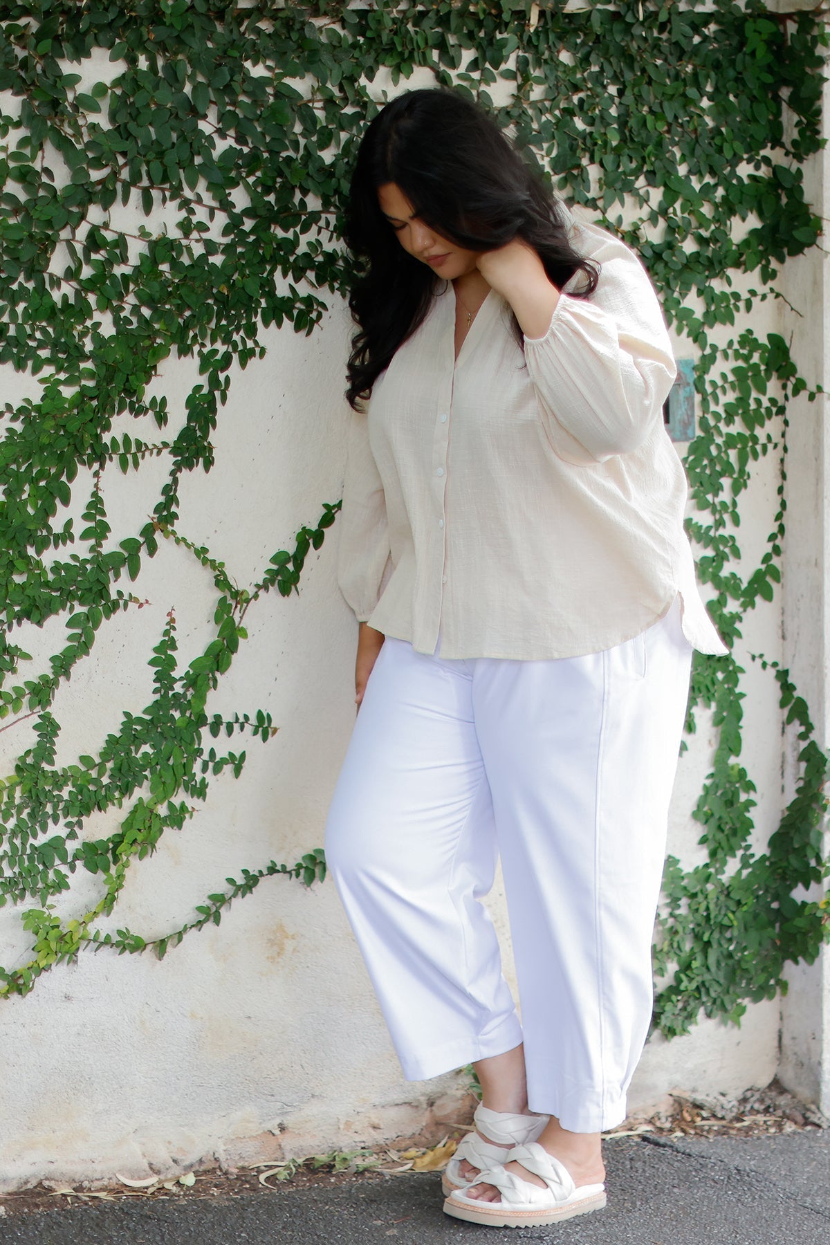 Joy | Elegantes pantalones fluidos con pinzas