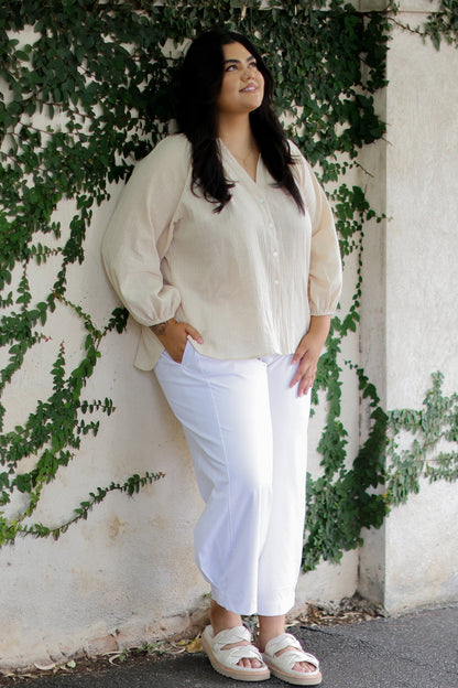 Joy | Elegantes pantalones fluidos con pinzas
