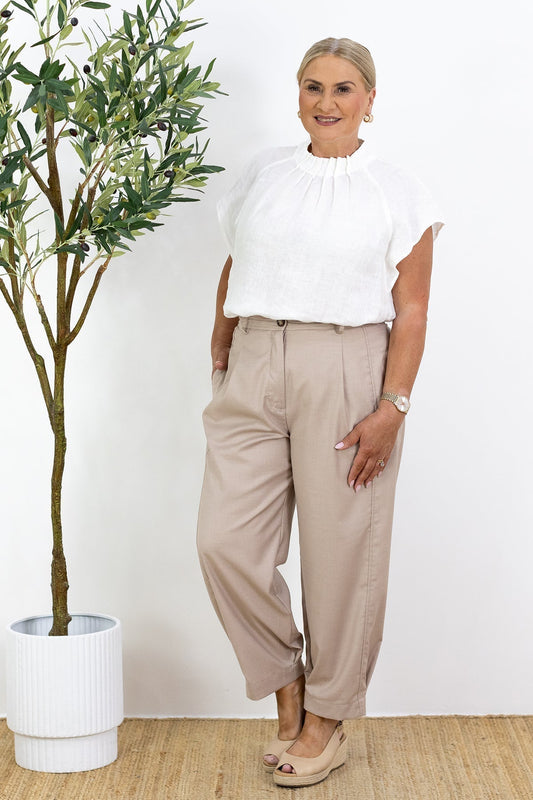 Joy | Elegantes pantalones fluidos con pinzas