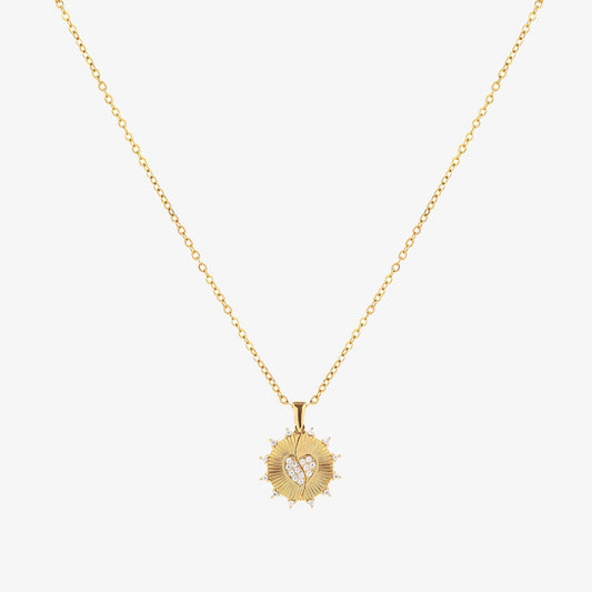 <strong>Collar Amor Rayo de Sol</strong> | Oro