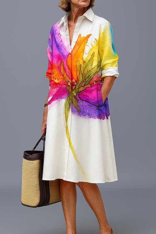 Lydia | Vestido midi elegante y estiloso