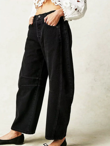 Dani | Jeans barrel elegantes
