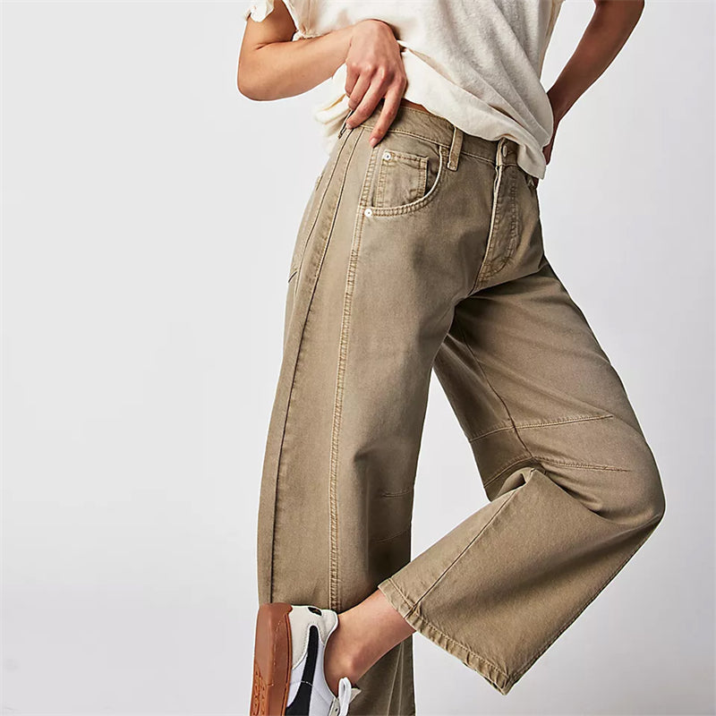 RIA | JEANS ESTILOSOS CON PIERNA ANCHA