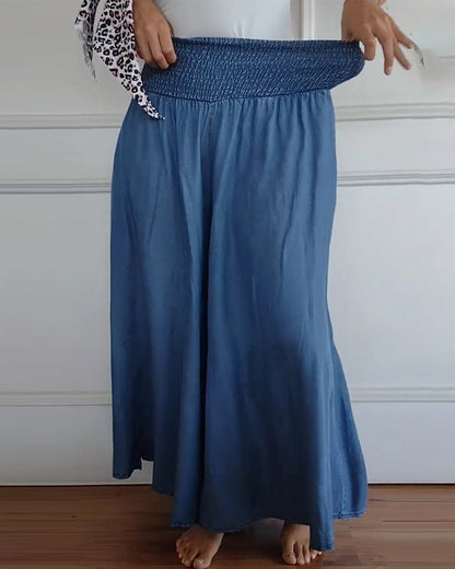 Sage | Pantalones fluidos con stretch