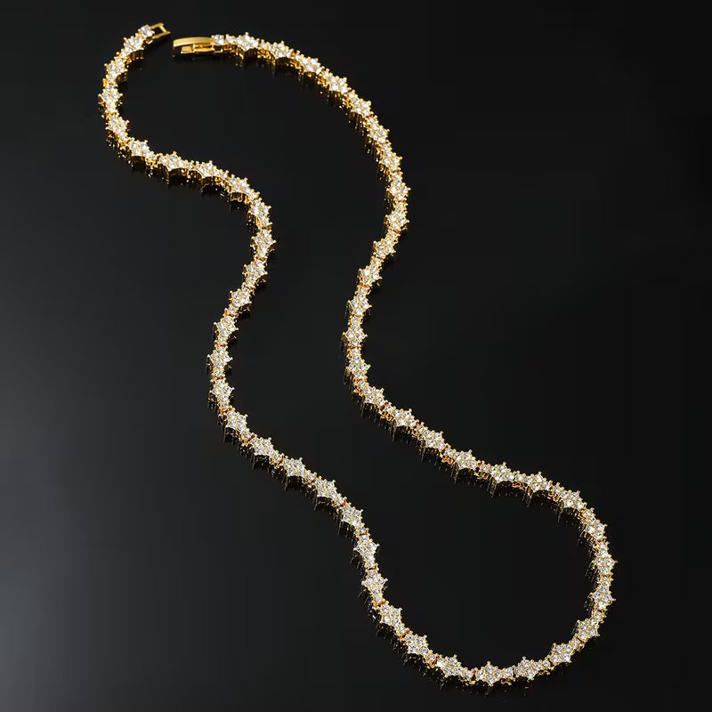 <strong>Collar Tennis Clásico Gronkowy | Oro</strong>