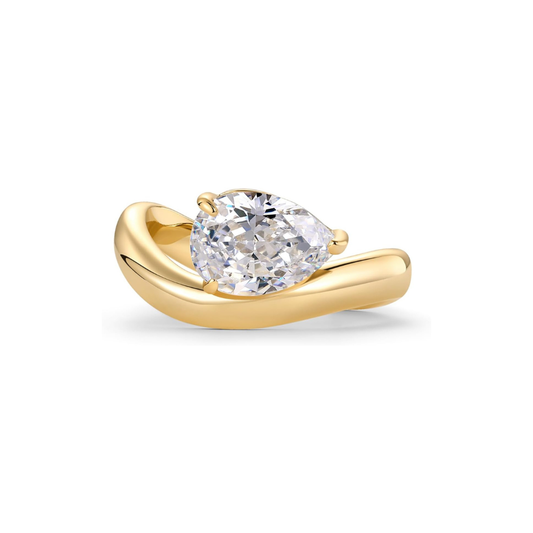 Falisty Anillo Obietnicy | Oro