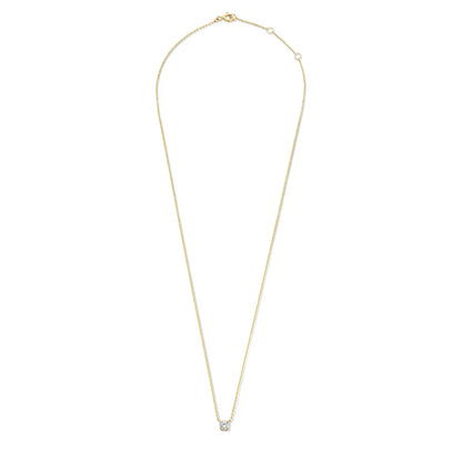 Cléa Collar con Piedra Moissanite | Oro