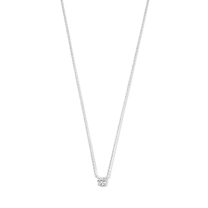 Cléa Collar con Piedra Moissanite | Oro