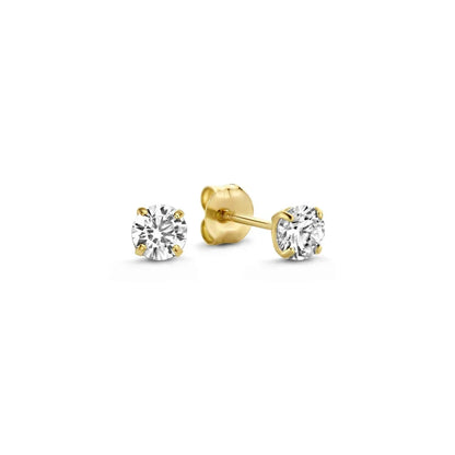 Larmes de Lune Set de Pendientes con Piedra | Oro