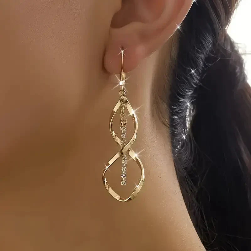 Sunbeam Spiralne Aretes | Oro