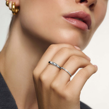 <p>Anillo Burbuja en <strong>oro</strong></p>