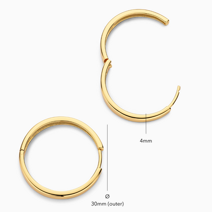 Gia Aros de Aro Statement | Oro