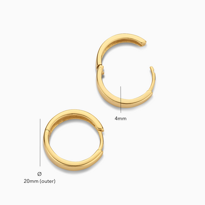 Gia Aretes de Aro | Oro