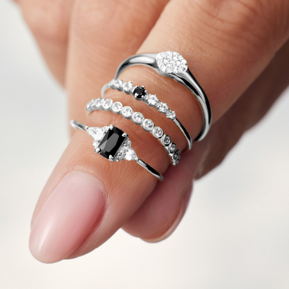 <p>Anillo Burbuja en <strong>oro</strong></p>